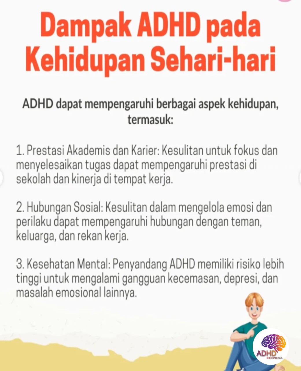ADHD dan Hubungan Sosial Anak di Lingkungan Sekolah di Kabupaten Murung Raya