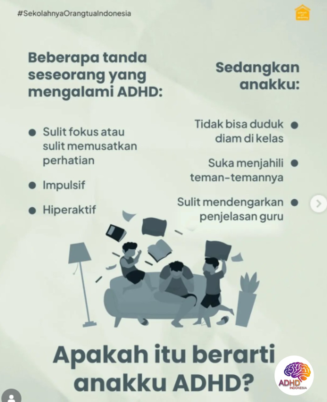 Ciri dan Gejala ADHD pada Anak Usia Dini di Kabupaten Murung Raya
